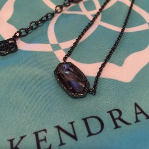 NEW Authentic Kendra Scott Abalone Elise Necklace
